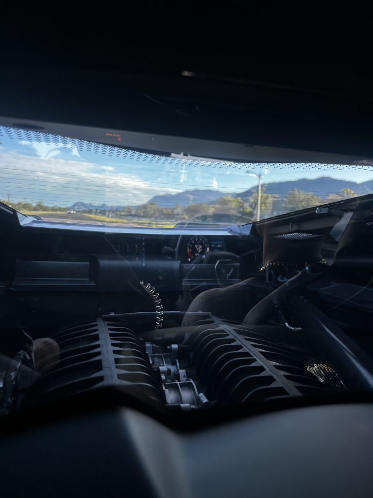 Interior of my Chevy Corvette Z06.