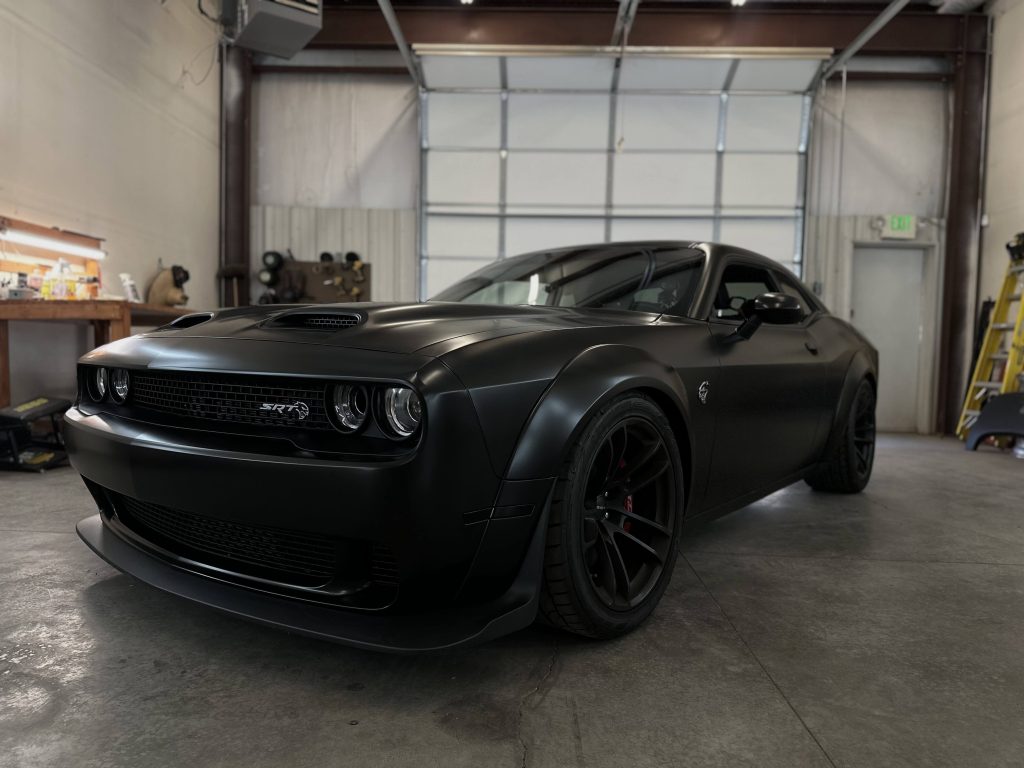 2022 SRT Widebody Hellcat in the garage.